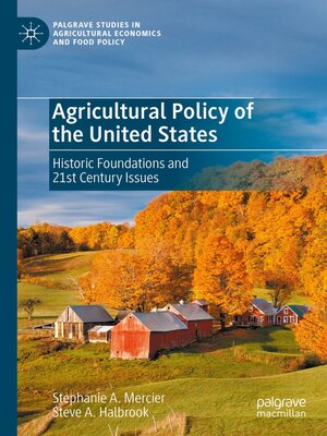 cover image of Agricultural Policy of the United States